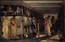 Pheidias and the Frieze of the Parthenon, 1868-69. Creators: Sir Lawrence Alma-Tadema  , Phidias.