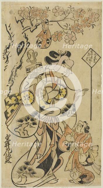 The Actor Iwai Sagenta I, c. 1701. Creator: Torii Kiyonobu I.