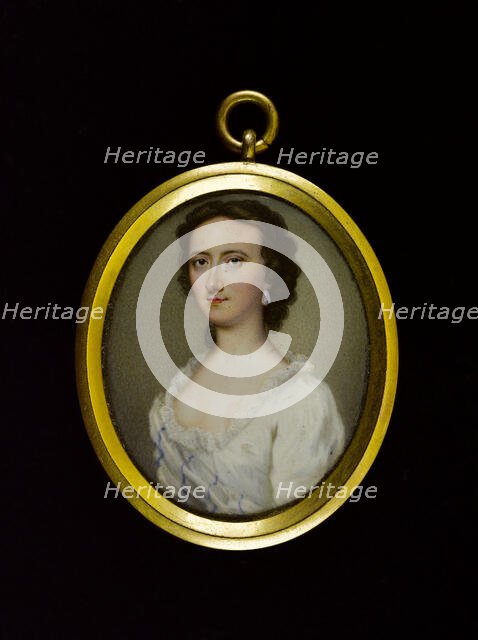 Portrait of a young woman, between 1700 and 1750. Creator: English School.