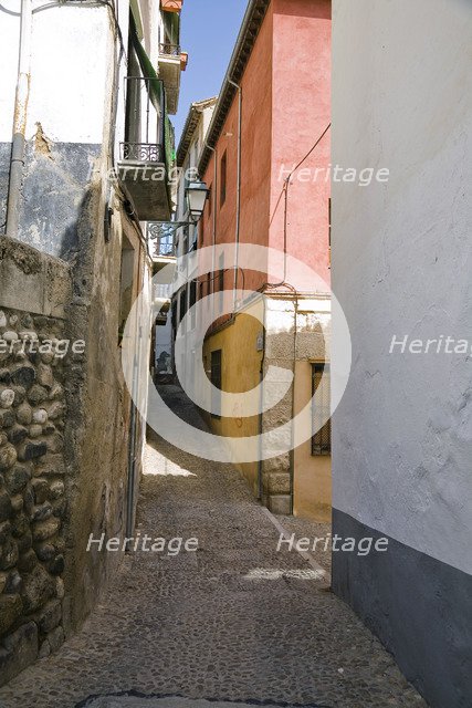 The Albaycin Quarter, Granada, Spain, 2007. Artist: Samuel Magal