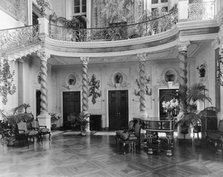 Ballroom in Larz Anderson house, Washington D.C., between 1890 and 1940. Creator: Frances Benjamin Johnston.