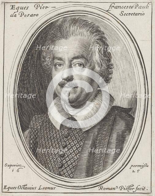 Francesco Paolo da Pesaro, 1625. Creator: Ottavio Mario Leoni.