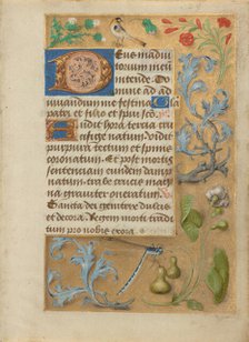 Leaf from a Book of Hours, about 1480-1490. Creator: Unknown.