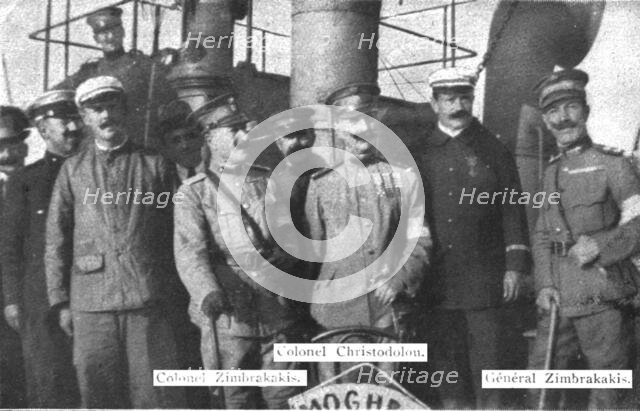 'Les evenements d'orient; Les chefs militaires du mouvement national', 1916. Creator: Unknown.