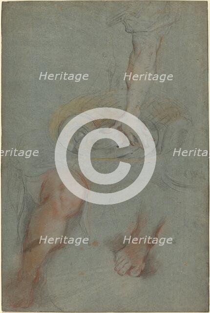 Studies for a Servant in "The Last Supper", c. 1590/1599. Creator: Federico Barocci.