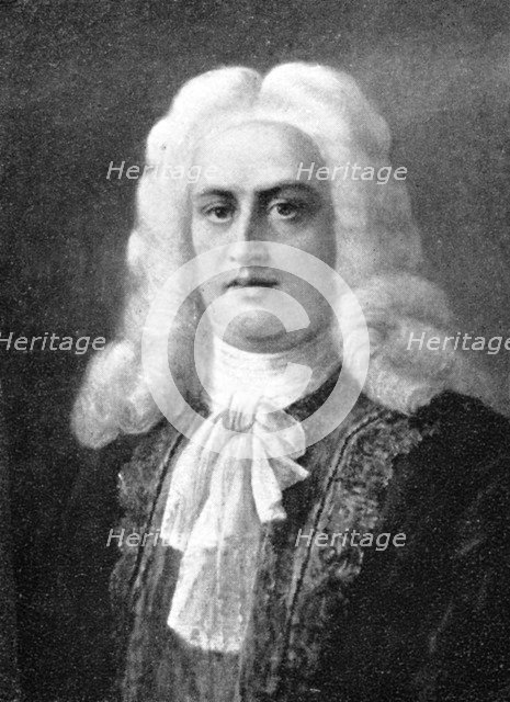 George Frideric Handel, (1685-1759), German Baroque composer, 1909. Artist: Unknown