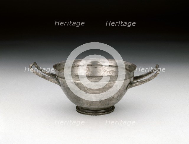 Silver cup, 5th century BC. Artist: Unknown.