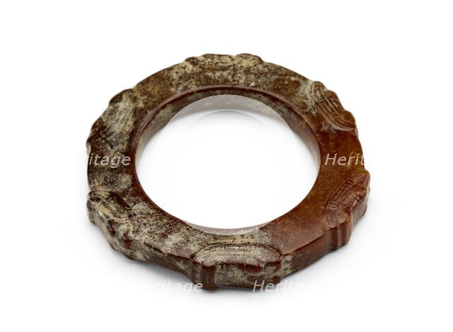 Bracelet with animal heads, Late Neolithic period, ca. 3300-2250 BCE. Creator: Unknown.