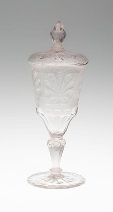Goblet with Cover, Schleswig, c. 1745. Creator: Unknown.