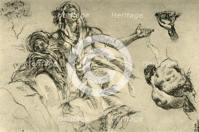 'Africa', 1752-1753, (1928). Artist: Giovanni Battista Tiepolo.