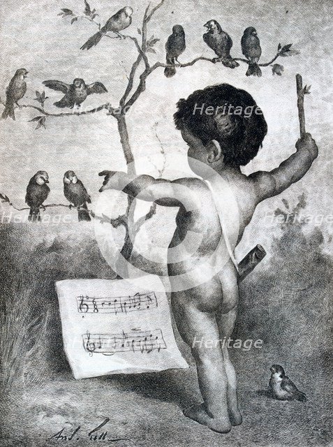 Drawing by André Gill, 1927. Artist: Andre Gill