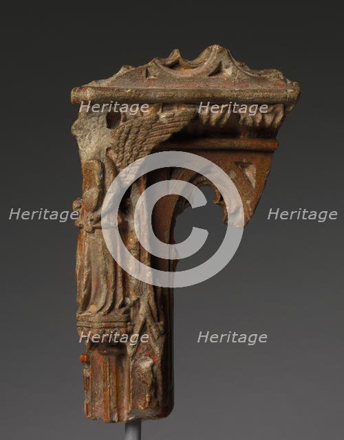 Fragment of an Architectural Canopy, early 1400s. Creator: Unknown.