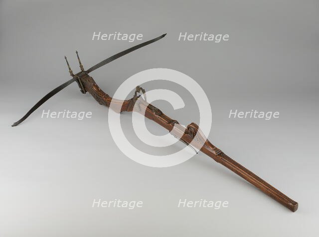 Pellet Crossbow, France, 1570/1600. Creator: Unknown.