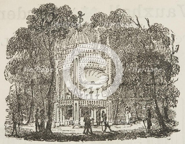 Kennington Bazaar at Vauxhall Gardens, 1888. Creator: Unknown.