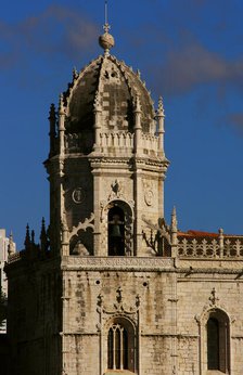Detail of the exterior of Jeronimos Monastery, Lisbon, Portugal, 2008. Creator: Unknown.