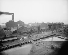 Some of the shops, Great Lakes Engineering Works, Ecorse, Mich., (1906?). Creator: Unknown.
