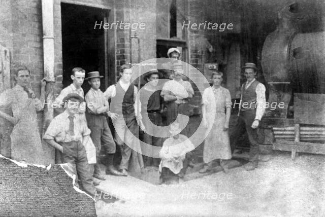 Possibly boiler house of early electricity generating power station..., 1905. Creator: Robert Augustus Henry L'Estrange.