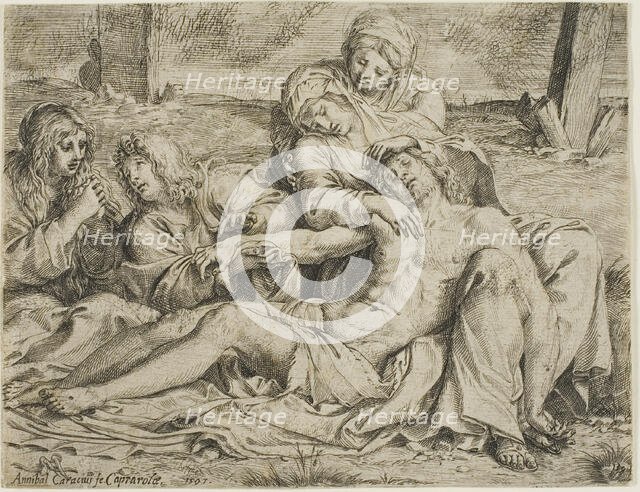 Christ of Caprarola, 1597. Creator: Annibale Carracci.