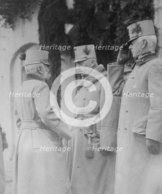 (l to r) Archdukes Friedrich and Peter Ferdinand, between 1914 and c1915. Creator: Bain News Service.