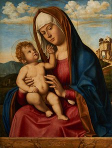 Virgin and Child, between 1495 and 1497. Creator: Giovanni Battista Cima da Conegliano.