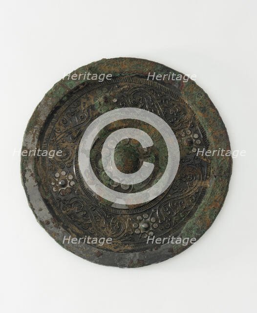 Mirror, Han dynasty, 206 BCE-220 CE. Creator: Unknown.