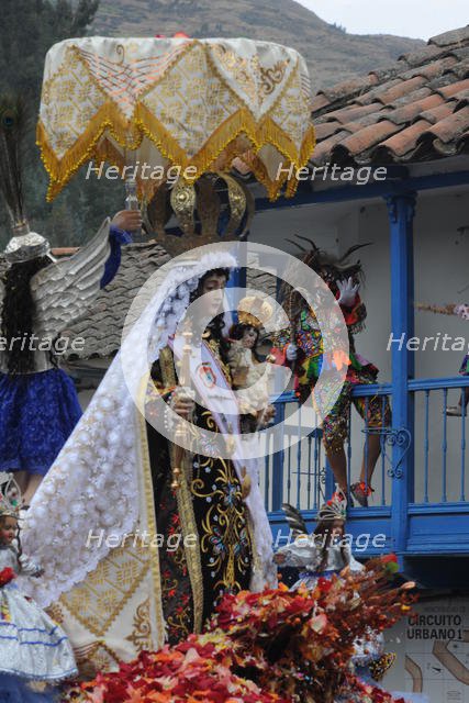 Paucartambo, `Virgen del Carmen, Cusco, Peru, 2015. Creator: Luis Rosendo.