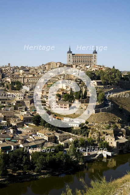 View of the city, Toledo, Spain, 2007.  Artist: Samuel Magal
