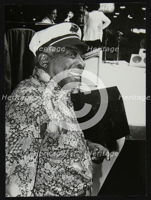 Count Basie at the Grosvenor House Hotel, London, 1979. Artist: Denis Williams