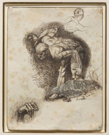 Climbers, between 1791 and 1824. Creator: Theodore Gericault.