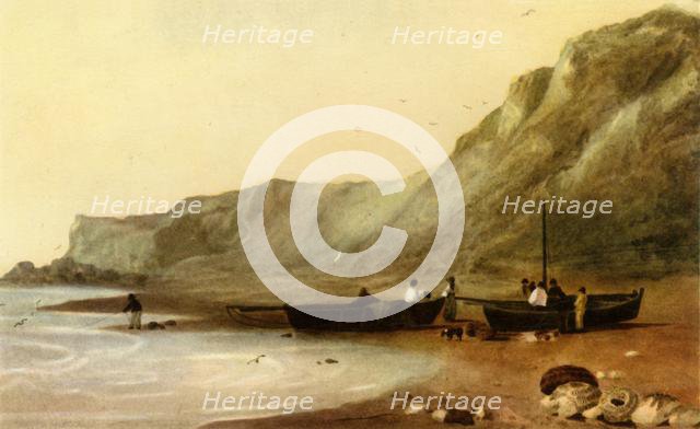 'Shanklin, Isle of Wight', early 19th century, (1946).  Creator: Peter de Wint.