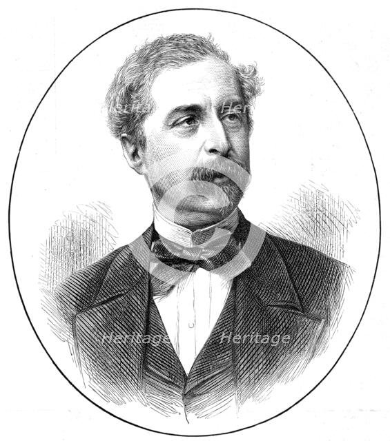 Sir Richard Wallace, Bart., 1872. Creator: Unknown.