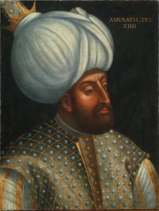 Murad III (1546-1595), Sultan of the Ottoman Empire, 16th century. Creator: Venetian master.
