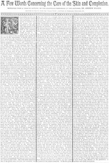 Advertisement for Pears' Soap, 1883. Creator: Unknown.