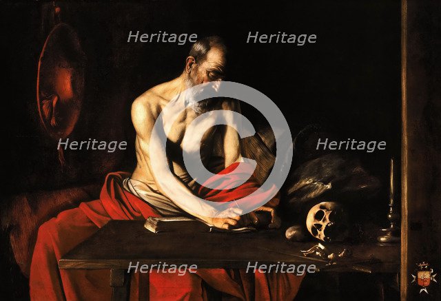 Saint Jerome in his Cell, ca 1608.