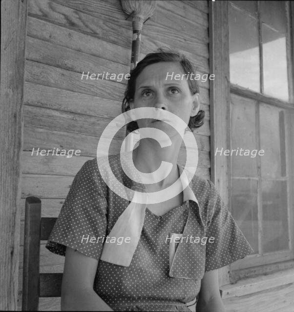 Woman on relief, Memphis, Texas, 1937. Creator: Dorothea Lange.