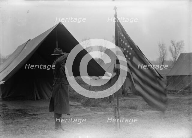 Army, U.S. Negro Troops, 1917. Creator: Harris & Ewing.
