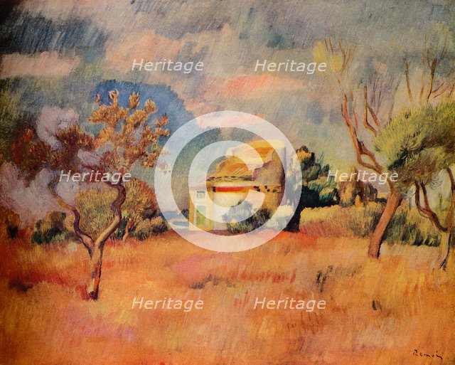 'Mistral', c19th century (1935).  Artist: Pierre-Auguste Renoir.