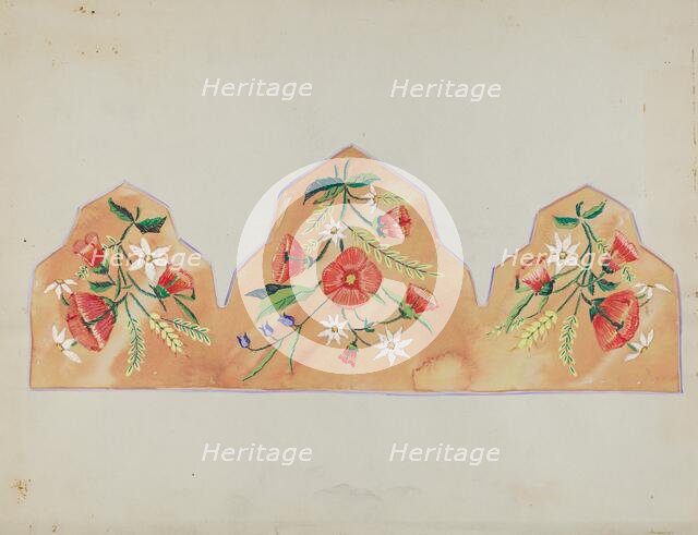 Textile, 1935/1942. Creator: Unknown.