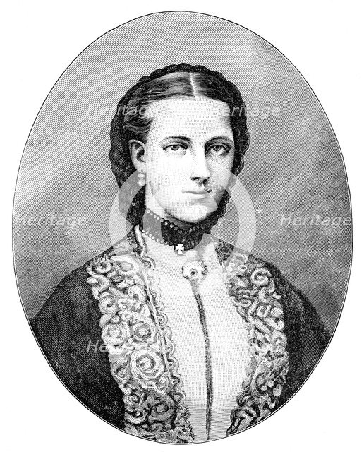 Alexandra, Princess of Wales, late 19th century. Artist: Unknown