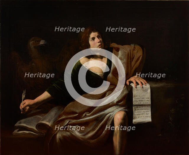 Saint John the Baptist, ca 1624-1625. Creator: Valentin de Boullogne (1591-1632).