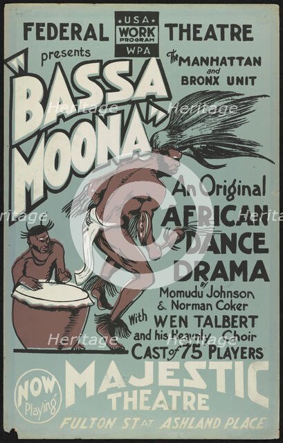 Bassa Moona, New York, [1930s]. Creator: Unknown.