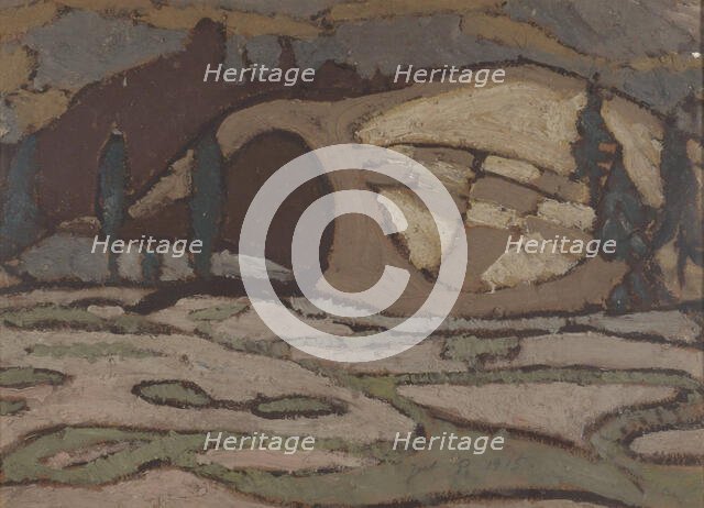 Landscape, 1915. Creator: Joel Pettersson.