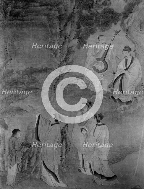 Gathering of Scholars at the Western Garden. Creator: Unknown.