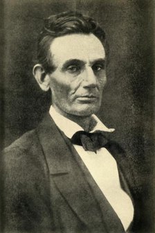Abraham Lincoln, 1858, (1930). Creator: Unknown.