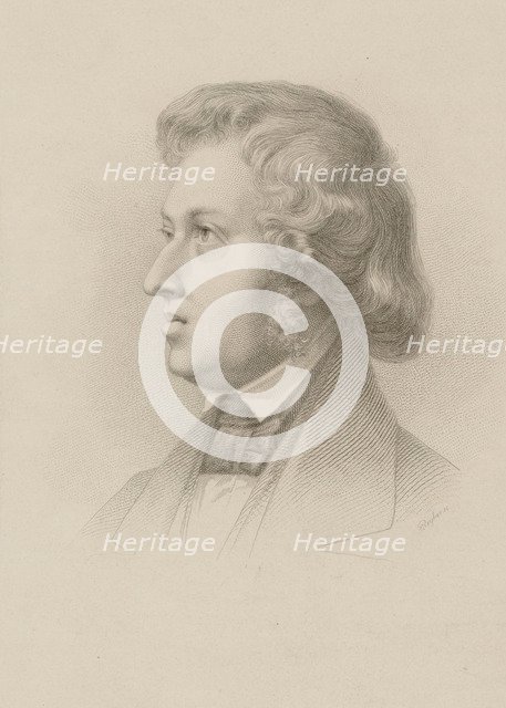 Portrait of the composer Frédéric Chopin (1810-1849), 1840s.