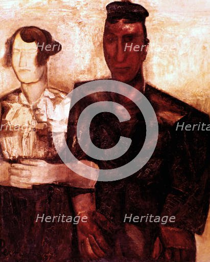 'Be Engaged', 1923. Creator: Constant Permeke.