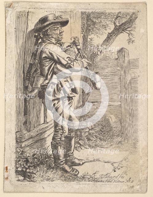 The Bagpiper, 1819. Creator: Johann Christian Erhard.