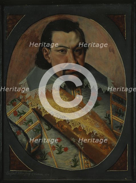 Portrait of John George I (1585-1656), Elector of Saxony, 1613. Creator: Anonymous.