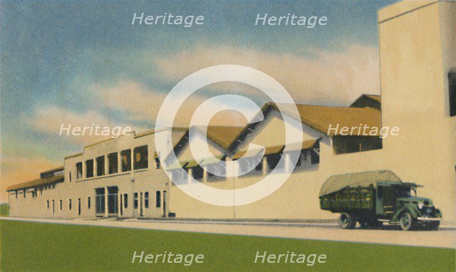 'Internal Revenue Administration Building of the Department of Atlantico', c1940s. Artist: Unknown.