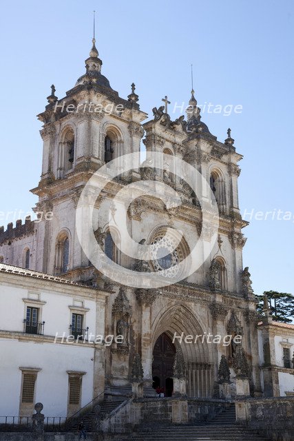 Facade of the Monastery of Alcobaca, Alcobaca, Portugal, 2009. Artist: Samuel Magal